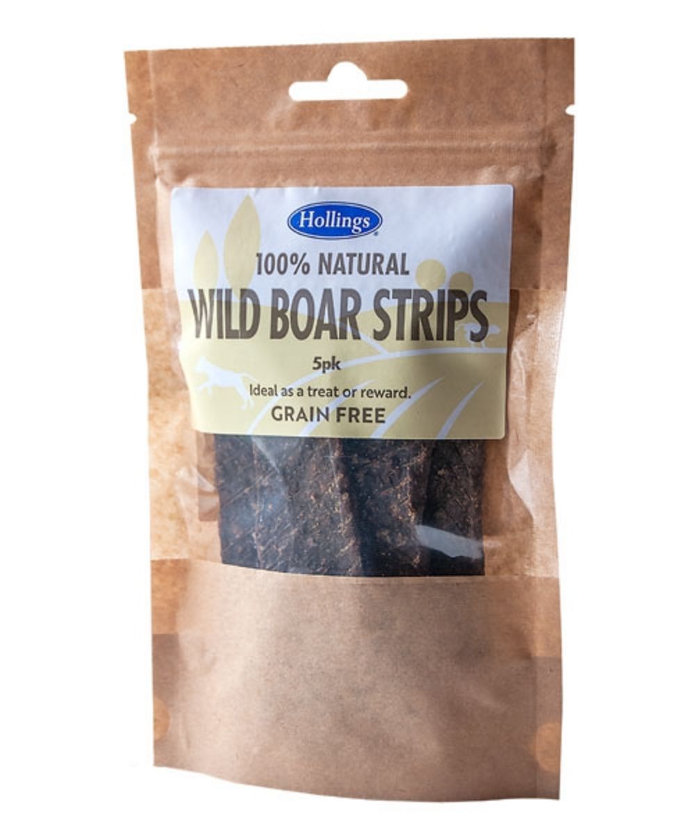 Hollings - Wild Boar Strips - 5Pk