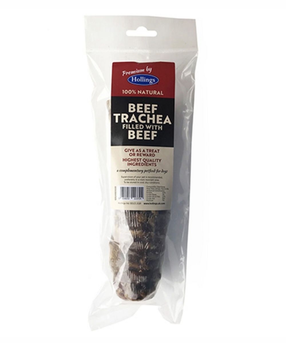 Hollings 100% Natural Beef Trachea Filled With Beef 