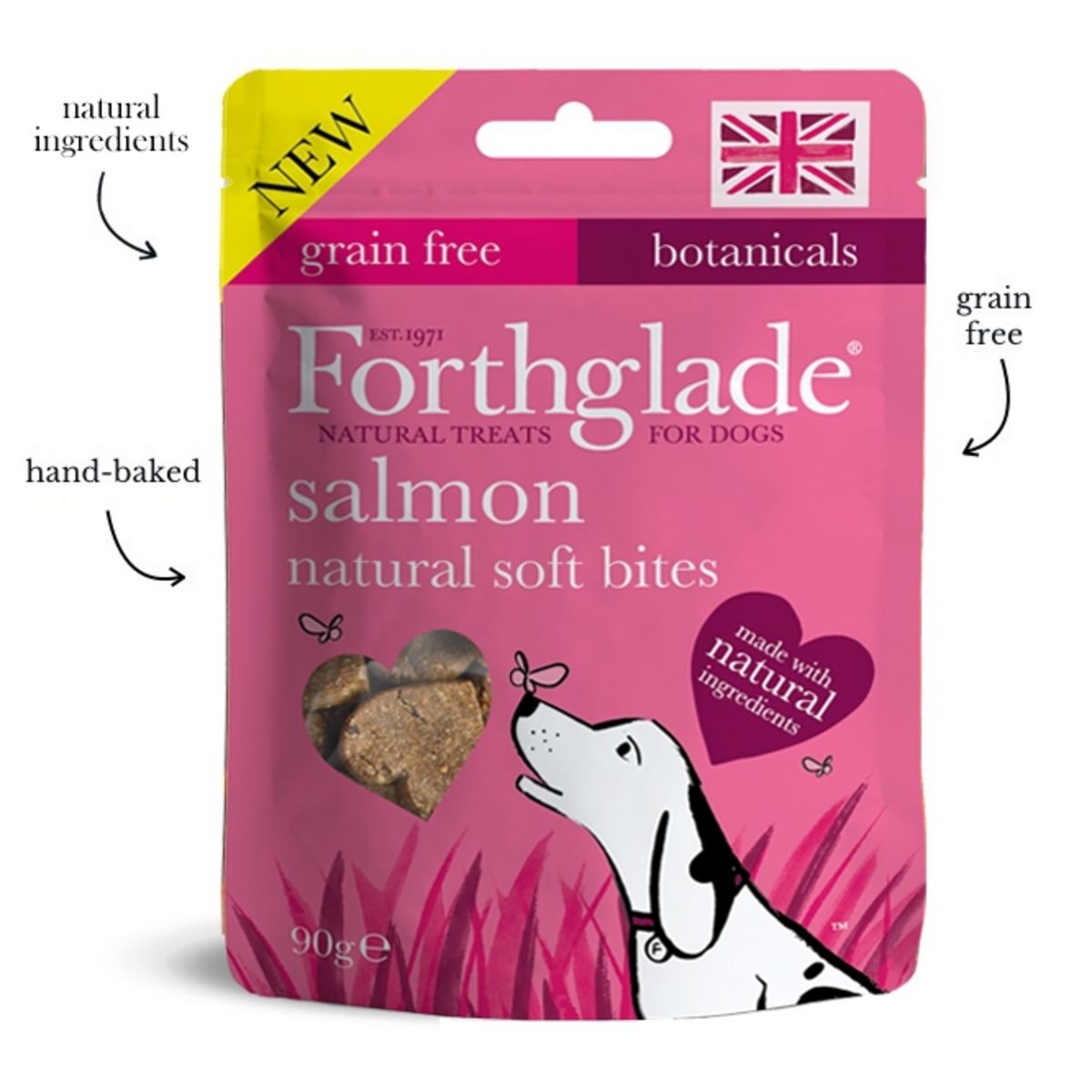 Forthglade Soft Salmon Treats - For Dogs