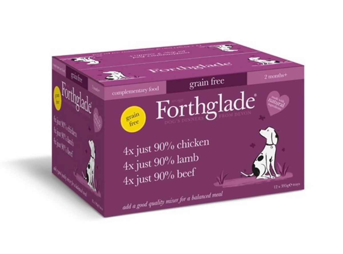 Forthglade Just chicken, lamb &amp; beef variety pack - Wet Food - For Dogs 