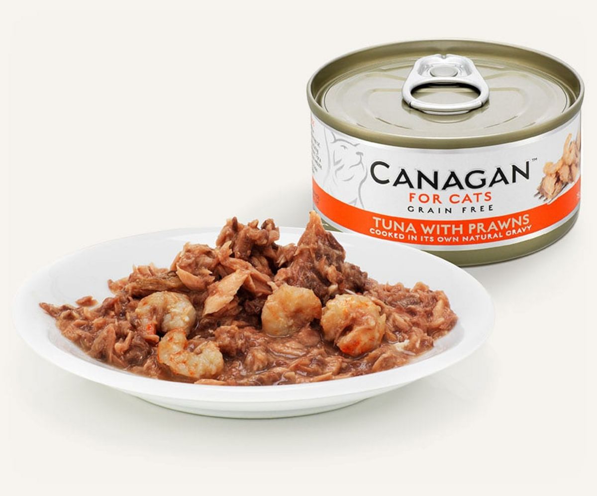 Canagan Tuna With Prawns - Cat Can  75g