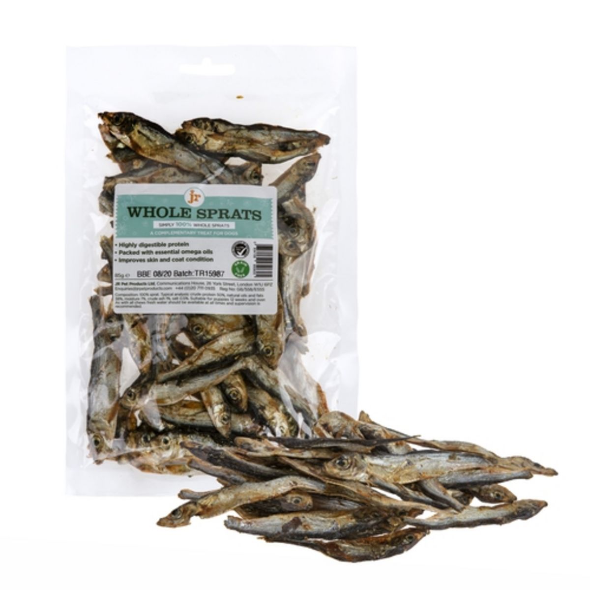 JR Pet Products - Dried Whole Baltic Sprats