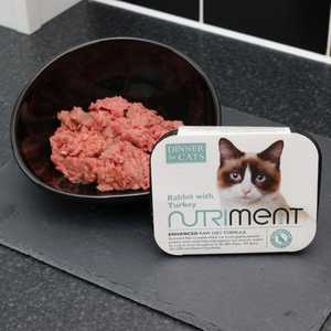 Nutriment dinner for cats rabbit and turkey