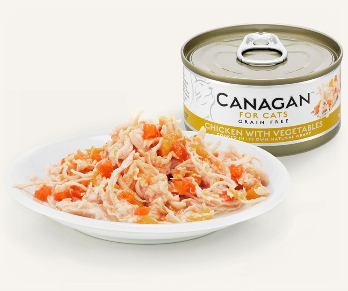 Canagan Chicken With Vegetables - Cat Can 75g