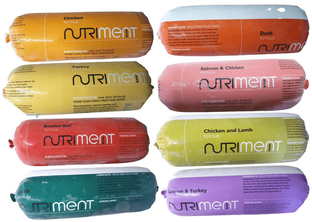 nutriment raw dog food