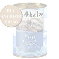 Akela Fish Feast - Wet Food - For Working Dogs 
