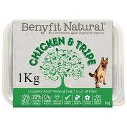 Benyfit Natural Chicken & Tripe - Raw Food - For Working Dogs - 1kg
