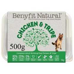 Benyfit Natural Chicken & Tripe - Raw Food - Working Dogs - 500g