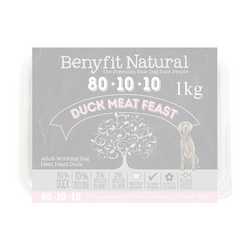 Benyfit Natural Duck Meat Feast - Raw Food - Working Dogs - 1kg