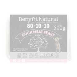 Benyfit Natural Duck Meat Feast -Raw Food - Working Dogs - 500g