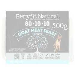 Benyfit Natural Goat Meat Feast - Raw Food - Working Dogs - 500g