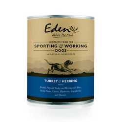 Eden Turkey and Herring - Wet Food - For Working Dogs