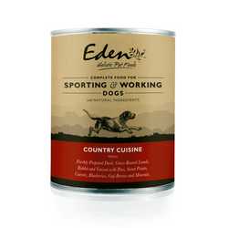 Eden Wet Food for Working and Sporting Dogs: Country Cuisine