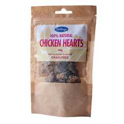 Hollings 100% Natural Chicken Hearts - 60g