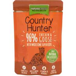 Natures Menu Cat Food Country Hunter Pouches Chicken & Goose