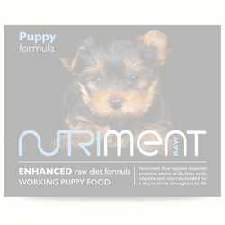 Nutriment Puppy formula - Raw Food - For Working Puppies - 500g