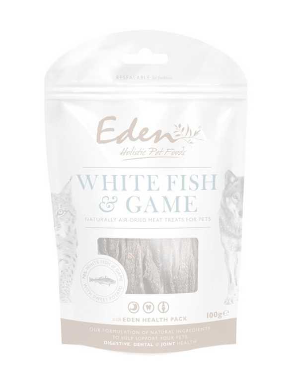 Eden White Fish and Game - Treats - For Dogs & Cats 