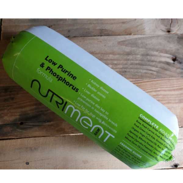 Nutriment Low Purine & Phosphorus Support - Raw Food - For Working Dogs - 1.4kg