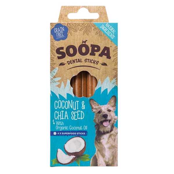 Soopa Coconut & Chia Seed - Dental Sticks