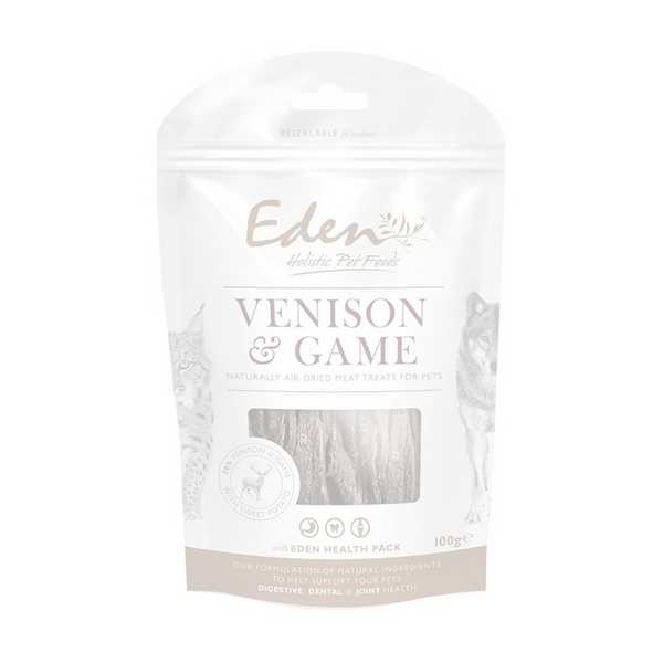 Eden Venison and Game - Treats - For Dogs & Cats