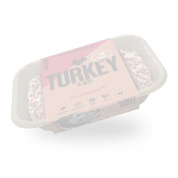 Naturaw Turkey & Beef - Raw Food - For Working Dogs - 500g