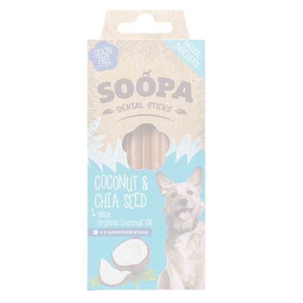 Soopa Coconut & Chia Seed - Dental Sticks